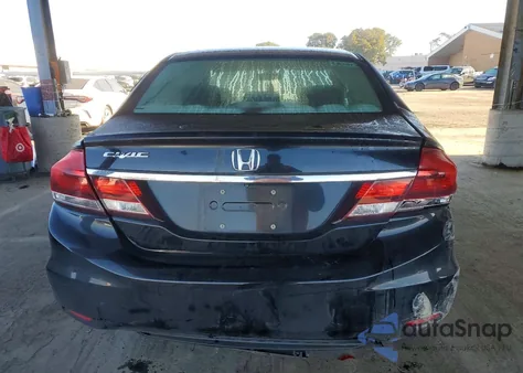 2013 Honda Civic Lx из США, поврежденный, VIN 19XFB2F56DE291541